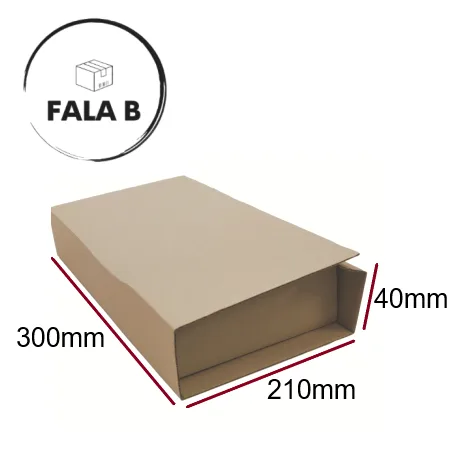 Karton na książki multimail owijka A4+300x210x40 350g/m2 50 szt.