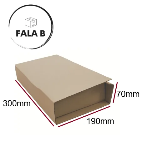 Karton na książki multimail owijka A4+300x190x70 350g/m2 50 szt.