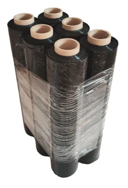 Folia stretch Czarna