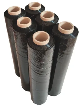 Folia stretch Czarna