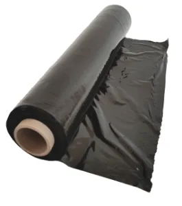 Folia stretch Czarna 2.5 kg netto + gilza
