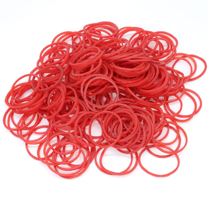 Gumki Recepturki 1KG 38x1.4mm Czerwone