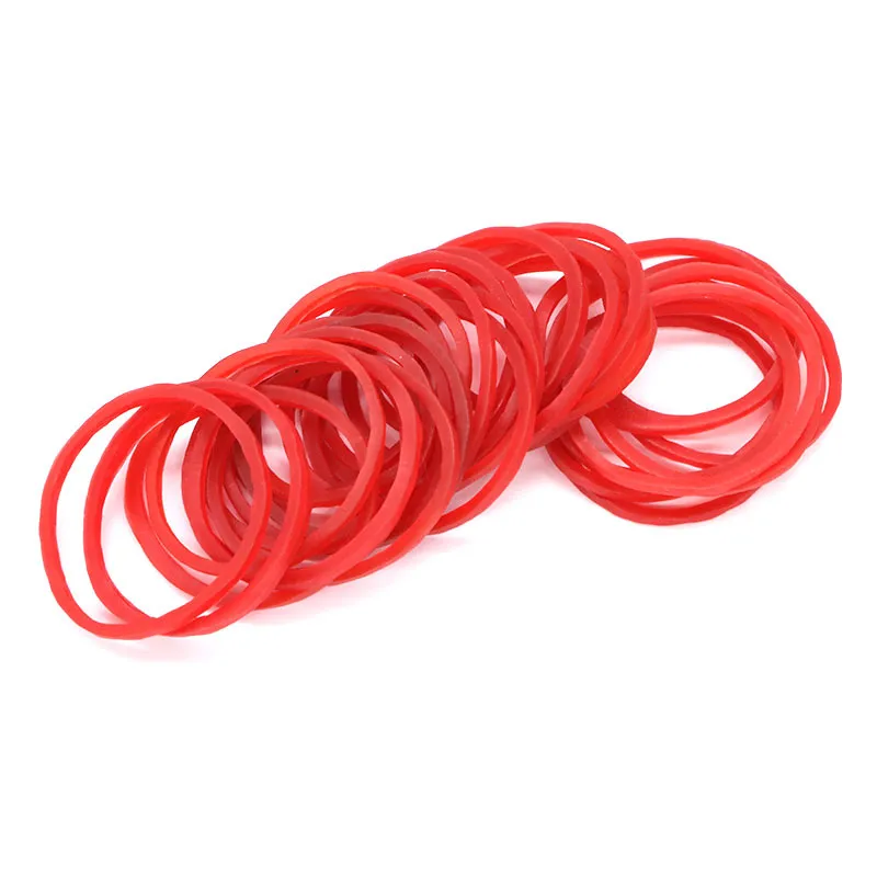 Gumki Recepturki 1KG 38x1.4mm Czerwone